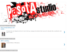 Tablet Screenshot of pasota-gallery.blogspot.com