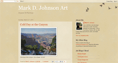 Desktop Screenshot of mdjohnsonart.blogspot.com