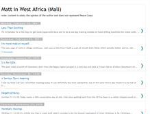 Tablet Screenshot of mattinwestafrica.blogspot.com