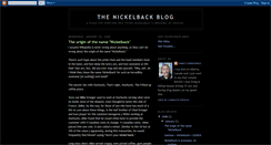 Desktop Screenshot of nickelbacksucks.blogspot.com