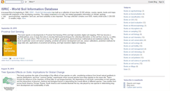 Desktop Screenshot of isric-world-soil-information.blogspot.com