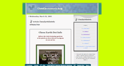 Desktop Screenshot of chessearth01.blogspot.com