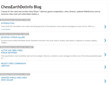 Tablet Screenshot of chessearth01.blogspot.com
