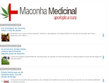 Tablet Screenshot of maconhamedicinal.blogspot.com