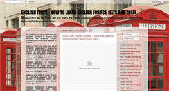 Desktop Screenshot of learn-english-fce-ielts-toefl.blogspot.com