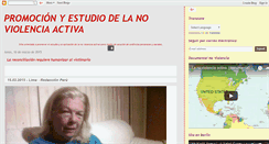 Desktop Screenshot of blognoviolenciaactiva.blogspot.com