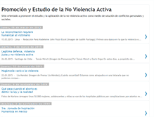 Tablet Screenshot of blognoviolenciaactiva.blogspot.com