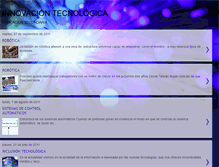 Tablet Screenshot of innovarentecnologia.blogspot.com