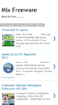 Mobile Screenshot of mixfreeware.blogspot.com