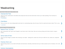 Tablet Screenshot of go-woodworking.blogspot.com