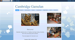 Desktop Screenshot of cambridgegamelan.blogspot.com