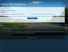 Tablet Screenshot of how-take-ganoderma.blogspot.com