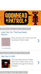 Mobile Screenshot of goonheadpatrol.blogspot.com