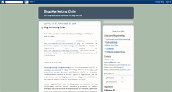 Desktop Screenshot of blogmarketingchile.blogspot.com