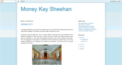 Desktop Screenshot of moneykaysheehan.blogspot.com