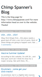 Mobile Screenshot of chimpspannersblog.blogspot.com