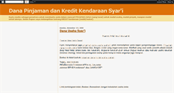 Desktop Screenshot of iklan-dana-pinjaman.blogspot.com