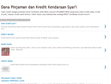 Tablet Screenshot of iklan-dana-pinjaman.blogspot.com
