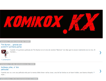 Tablet Screenshot of komikox.blogspot.com