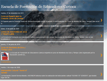 Tablet Screenshot of cariocaescuela.blogspot.com