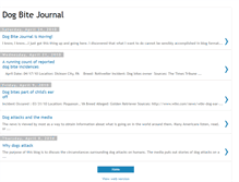 Tablet Screenshot of dogbitejournel.blogspot.com