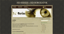 Desktop Screenshot of hdsorozatok.blogspot.com