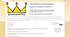 Desktop Screenshot of gewinnspielkoenig.blogspot.com