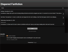 Tablet Screenshot of diaperedfanfiction.blogspot.com
