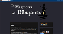 Desktop Screenshot of lamazmorradeldibujante.blogspot.com