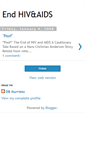 Mobile Screenshot of endhivaids.blogspot.com