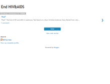 Tablet Screenshot of endhivaids.blogspot.com