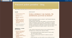 Desktop Screenshot of pracovni-pravo.blogspot.com