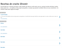 Tablet Screenshot of blogdereceitas20vestir.blogspot.com