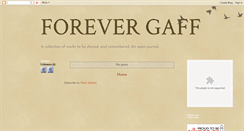 Desktop Screenshot of forevergaff.blogspot.com