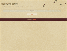 Tablet Screenshot of forevergaff.blogspot.com