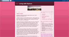 Desktop Screenshot of livingwithorphans.blogspot.com