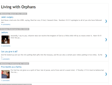 Tablet Screenshot of livingwithorphans.blogspot.com