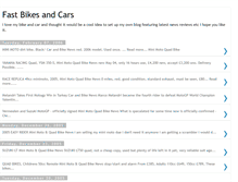 Tablet Screenshot of bikes-cars.blogspot.com