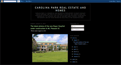 Desktop Screenshot of carolina-park-real-estate.blogspot.com