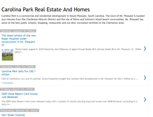 Tablet Screenshot of carolina-park-real-estate.blogspot.com