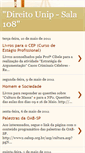 Mobile Screenshot of direito-unip2011.blogspot.com