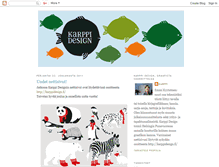 Tablet Screenshot of karppidesign.blogspot.com
