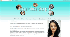 Desktop Screenshot of coisinhasdapris.blogspot.com