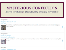 Tablet Screenshot of mysteriousconfection.blogspot.com