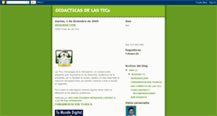Desktop Screenshot of didacticas-en-tic-18.blogspot.com