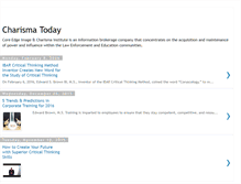 Tablet Screenshot of charismatoday.blogspot.com