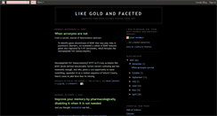 Desktop Screenshot of like-gold-and-faceted.blogspot.com