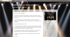 Desktop Screenshot of michekmusicnotes.blogspot.com