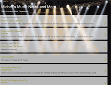 Tablet Screenshot of michekmusicnotes.blogspot.com