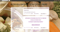 Desktop Screenshot of mniam-kulinaria.blogspot.com